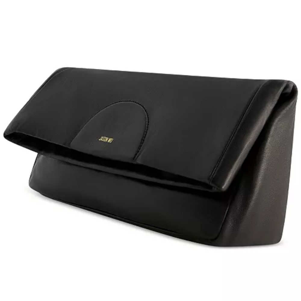 Jason Wu Leather Foldover Clutch Bag